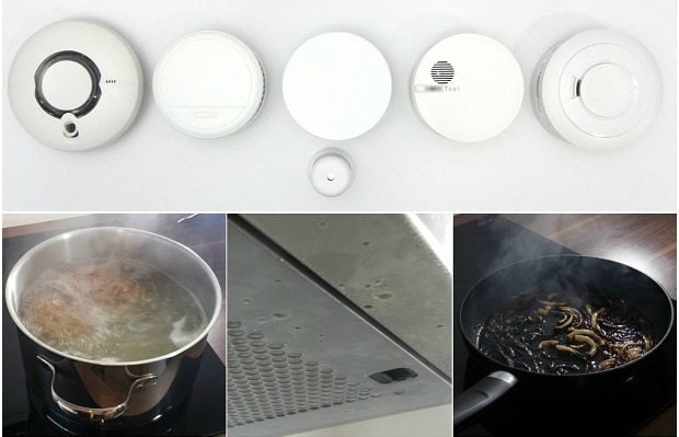 Rauchmelder in der Küche - Experiment