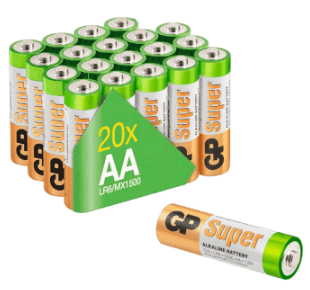 GP Super 1,5V AA Alkaline Batterien