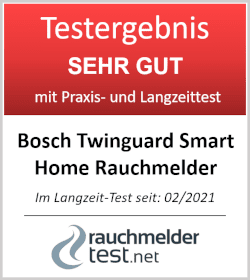 Bosch Smart Home Rauchmelder Twinguard mit Luftqualitätsmessung